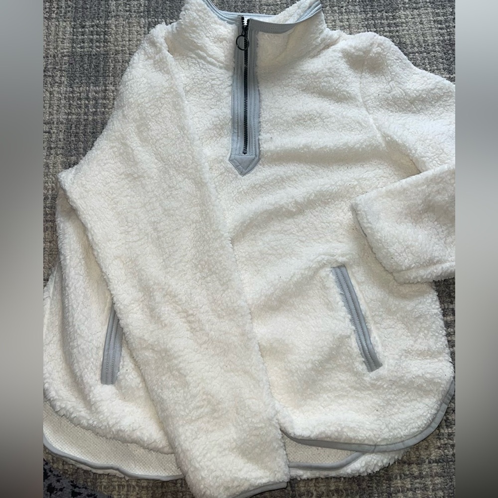 1/4 Sherpa pullover